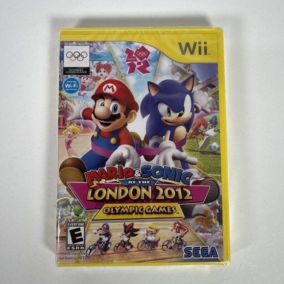 Mario & Sonic at the London 2012 Olympic Games (Nintendo Wii)  NEW/SEALED - Picture 1 of 6